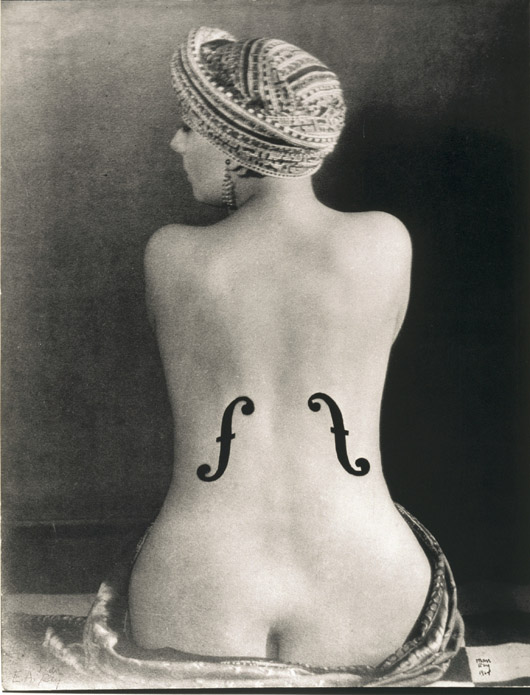 Le Violon d’Ingres, 1924 by Man Ray. Museum Ludwig © Man Ray Trust